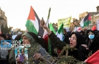 تجمع مقابل مجلس برای قانون حجاب (5)