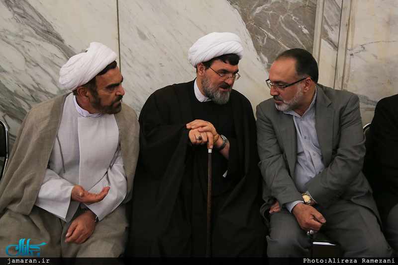 مراسم ختم آیت الله حائری شیرازی(ره) در مدرسه عالی شهید مطهری 