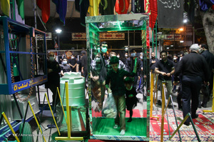 عزاداری شب اول محرم در امام زاده صالح و مسجد ارک تهران 