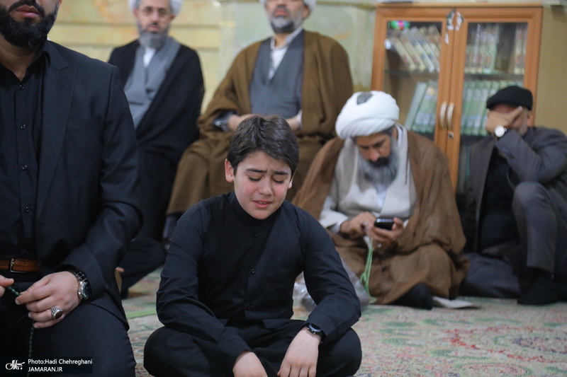 مراسم تشییع و خاکسپاری آیت الله نورالله شاه آبادی(ره) در قم