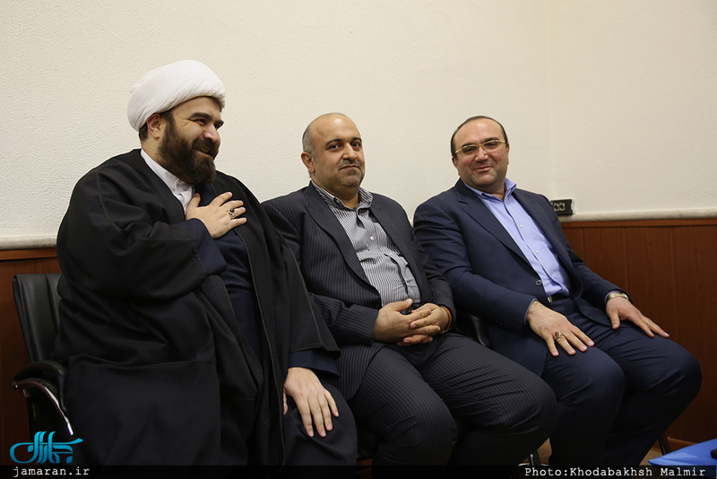 دیدار اعضای هیات رییسه و مدیران استانی دانشگاه آزاد اسلامی با سید حسن خمینی