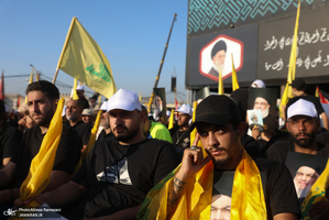 مراسم اولین سالگرد شهادت سید حسن نصرالله-1