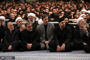 آخرین شب مراسم عزاداری حضرت اباعبدالله الحسین(ع) در حسینیه امام خمینی(ره)