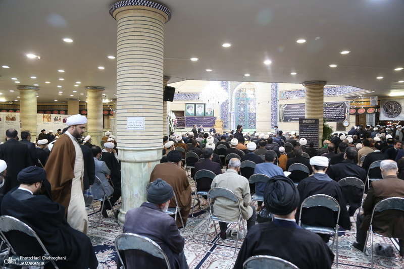 مراسم بزرگداشت همسر مرحوم آیت الله العظمی فاضل لنکرانی (ره)