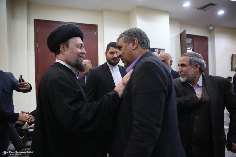 حاشیه دیدار نمایندگان مجلس با سید حسن خمینی