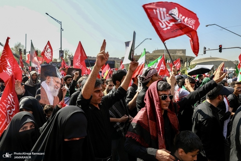 مراسم تشییع پیکر مطهر رهبر شهید انقلاب در تهران