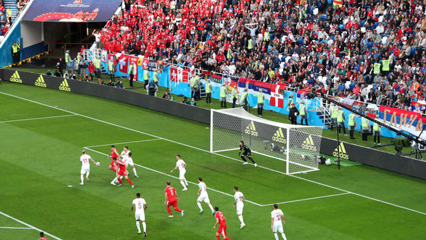 "شکیری" بهترین بازیکن بازی سوییس و صربستان