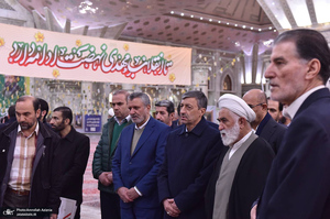 تجدید میثاق رئیس، مدیران و کارکنان ستاد اجرایی فرمان امام با آرمان‌های حضرت امام خمینی (س)