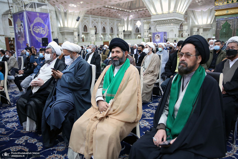 مراسم دوازدهمین سالگرد رحلت همسر گرامی امام و بیست و هفتمین سالگرد ارتحال سید احمد خمینی (ره)