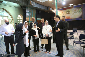 بازدید «لبانه مشوح» وزیر فرهنگ سوریه از جماران
