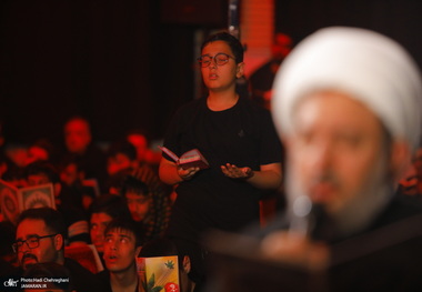 احیای شب بیست و یکم ماه مبارک رمضان در گلزار شهدای قم‎