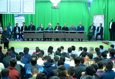 بازدید وزیر دادگستری از زندان مرکزی قزوین آزادی 93 زندانی با امضای آوایی