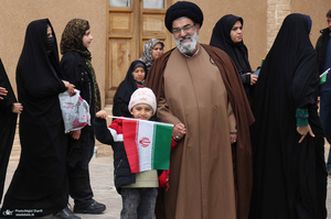 حال و هوای بیت تاریخی امام در خمین در روز 22 بهمن