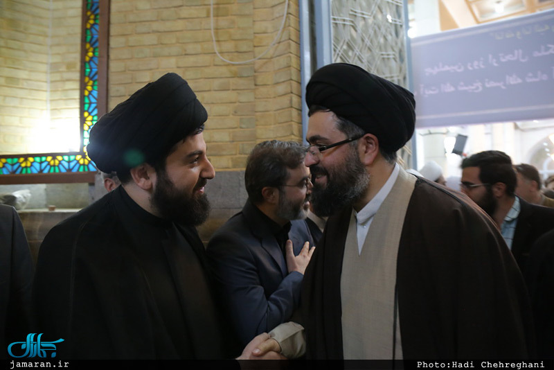 مراسم چهلم آیت الله حاج نصرالله شاه آبادی(ره) در مسجد اعظم قم