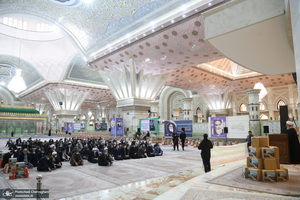 تجدید میثاق دبیرکل و کارکنان مجمع جهانی اهل بیت (ع) با آرمان های امام خمینی (س)‎‎