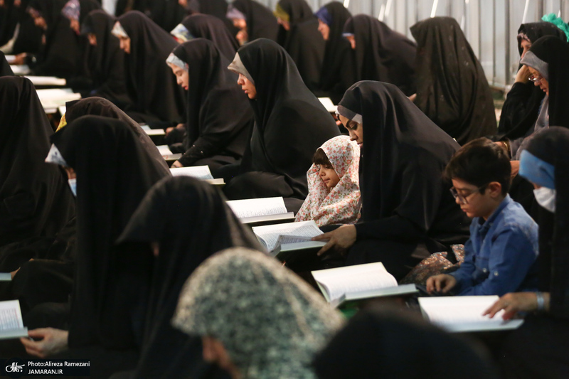 محفل انس با قرآن کریم در حرم مطهر حضرت عبدالعظیم حسنی (ع)