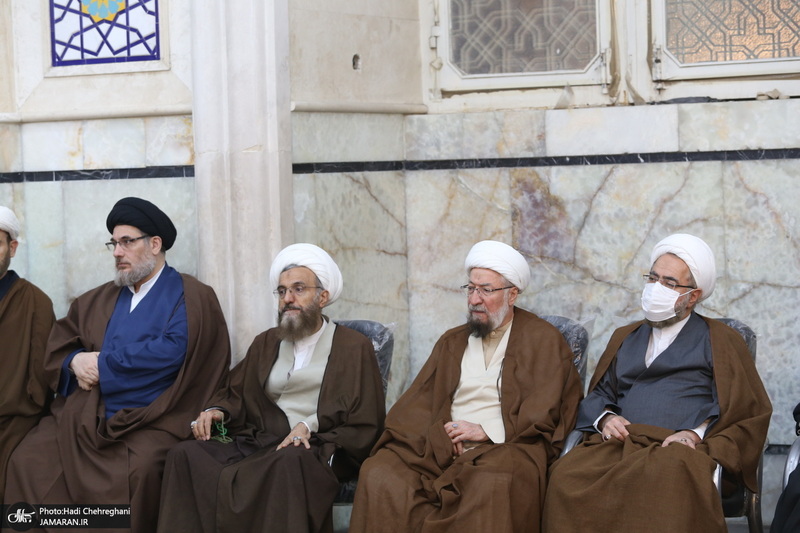 مراسم بزرگداشت آیت الله العظمی صافی گلپایگانی (ره) توسط بیت آیت الله العظمی بروجردی (ره)‎‎