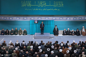 دیدار مسئولان نظام با رهبر معظم انقلاب