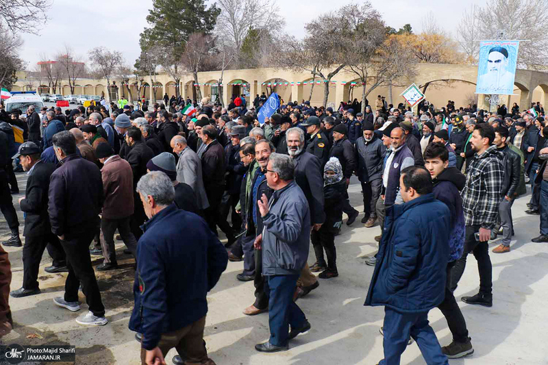 راهپیمایی باشکوه 22 بهمن در خمین