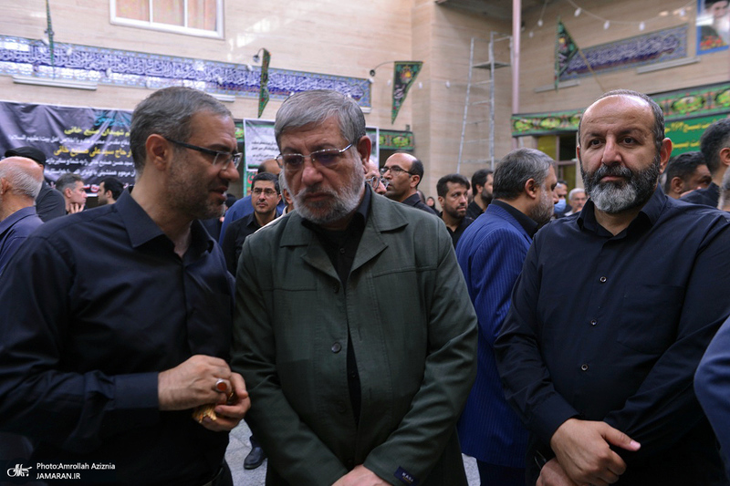 مراسم تشییع سیدعلی صنیع خانی از مسجد الرسول (ص) نازی آباد