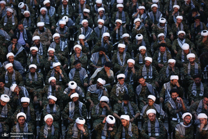 گردهمایی سراسری بسیج دانشجویی و طلاب در حرم مطهر امام خمینی (س) - 2