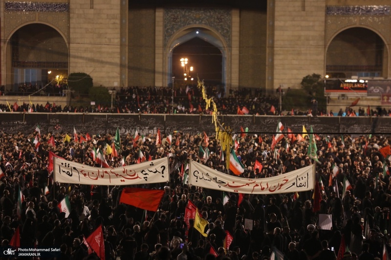 مراسم وداع با رهبر شهید انقلاب در مصلی تهران- 6