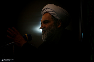 مراسم عزاداری شب شهادت حضرت فاطمه (س) در دارالزهرا (س)