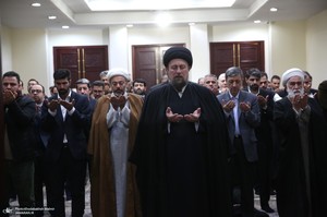 دیدار رئیس، مدیران و کارکنان ستاد اجرایی فرمان امام (ره) با سید حسن خمینی