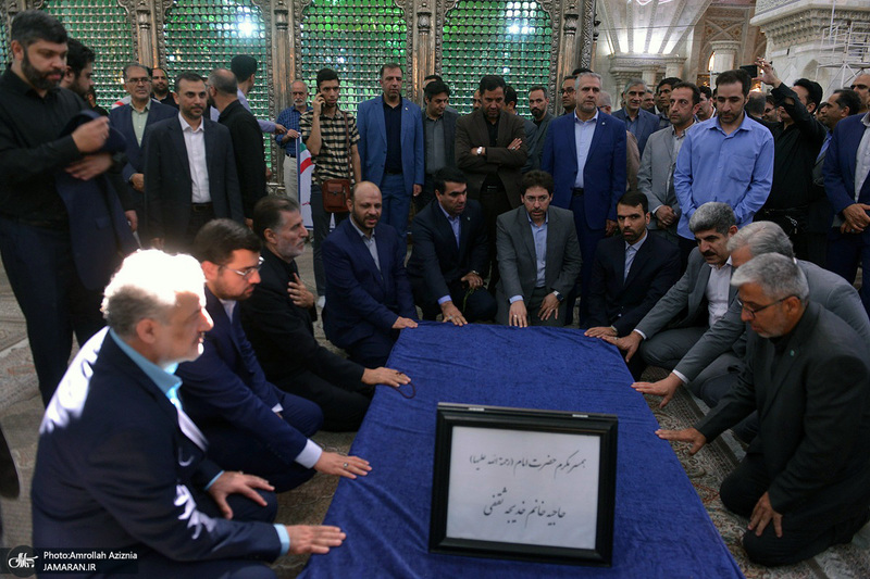 تجدید میثاق مدیران و کارکنان بانک توسعه تعاون با آرمان های حضرت امام خمینی (س)