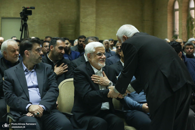 مراسم ختم مادر مهدی طباطبایی