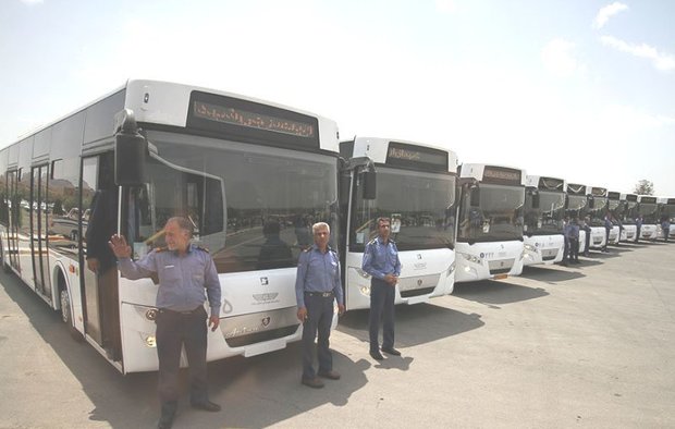 80 دستگاه اتوبوس به ناوگان درون شهری اصفهان افزوده شد