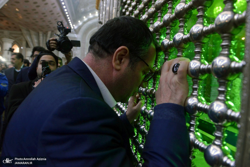 تجدید میثاق وزیر و مدیران وزارت صنعت، معدن و تجارت با آرمان های امام(س)