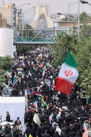 مراسم تشییع شهدای جنگ تحمیلی رژیم صهیونیستی در تهران-6