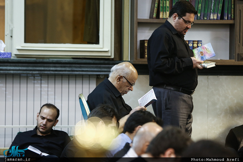 مراسم احیای شب بیست و یکم ماه مبارک رمضان در مسجد جامع جماران