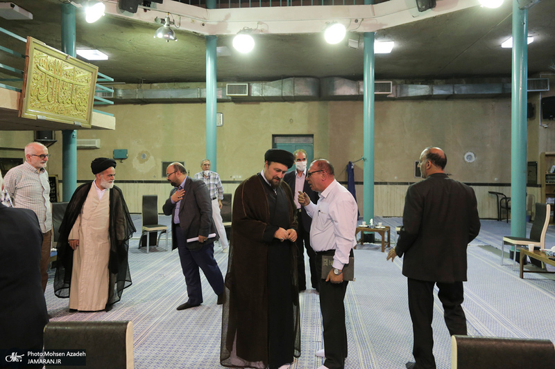 دیدار اعضای شورای مرکزی کانون زندانیان سیاسی مسلمان قبل از انقلاب با سید حسن خمینی