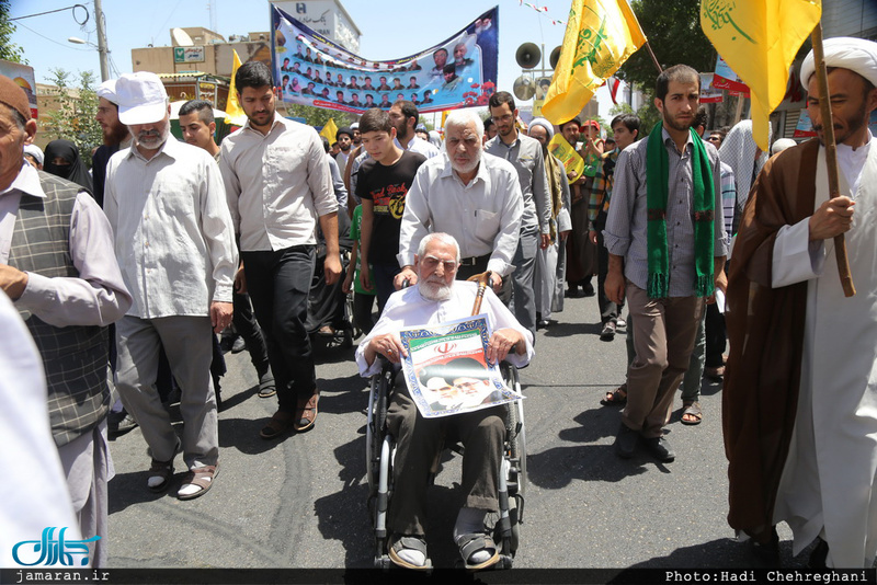 راهپیمایی باشکوه روز جهانی قدس در قم 