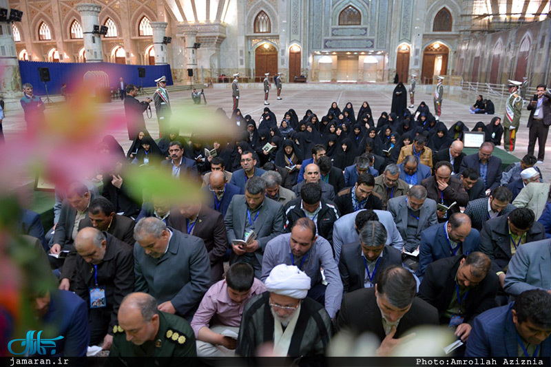 تجدید میثاق خانواده معظم شهدای راه آهن با آرمان های حضرت امام(س)