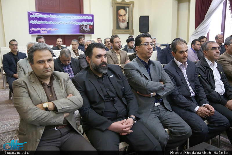 دیدارجمعی از فعالان ستادهای انتخاباتی دکتر روحانی با سید حسن خمینی