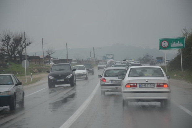 جاده های کوهستانی استان تهران لغزنده است