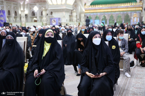 مراسم دوازدهمین سالگرد رحلت همسر گرامی امام و بیست و هفتمین سالگرد ارتحال سید احمد خمینی (ره)