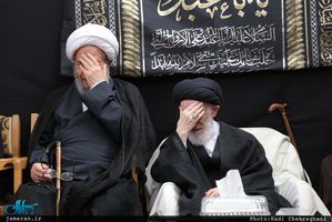 عزاداری اباعبدالله الحسین(ع) در بیت مراجع عظام تقلید