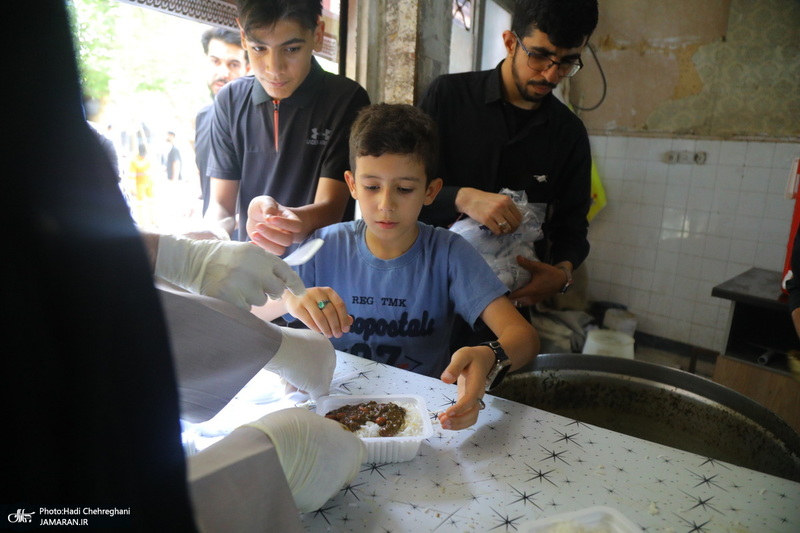 ایستگاه صلواتی کتائب سیدالشهداء عراق به مناسبت رحلت امام خمینی در قم