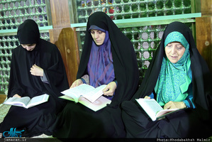 تجدید میثاق رئیس جمهوری و هیات دولت با آرمان های حضرت امام(س)