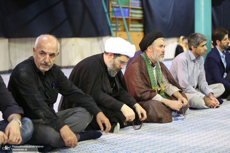 مراسم سوگواری رحلتحضرت رسول اکرم ،شهادت امام رضا(ع) وامام حسن مجتبی (ع) در حسینیه جماران