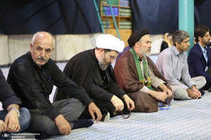 مراسم سوگواری رحلتحضرت رسول اکرم ،شهادت امام رضا(ع) وامام حسن مجتبی (ع) در حسینیه جماران