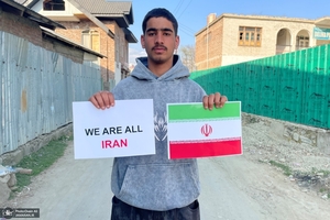 پویش «همه ما ایران هستیم» در کشمیر هند