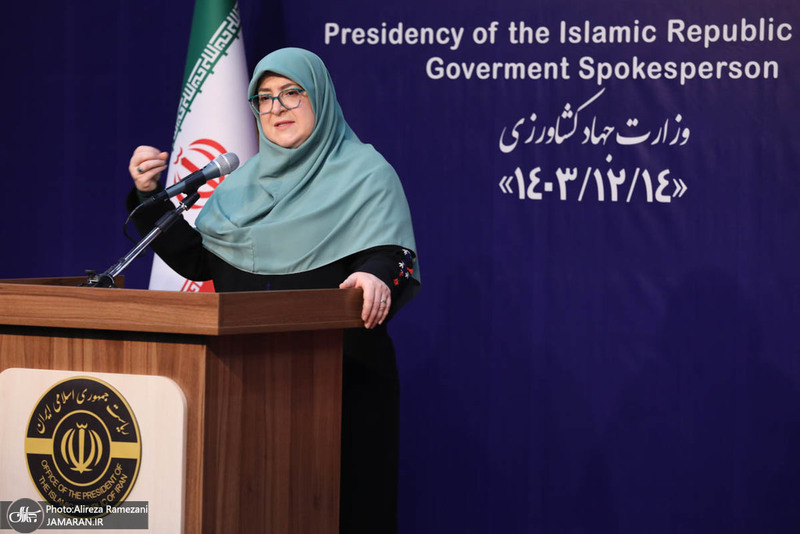 نشست خبری سخنگوی دولت