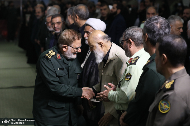 مراسم چهلمين روز شهادت شهداى اقتدار ايران