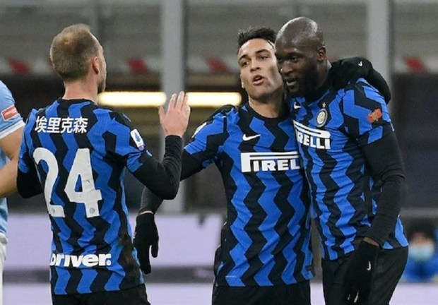 صدرنشینی اینتر با پیروزی مقابل لاتزیو
