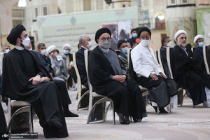 مراسم بزرگداشت حجت الاسلام و المسلمین محتشمی پور(ره) در حرم مطهر امام خمینی